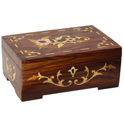 Abramson Wooden Decorative Trunk