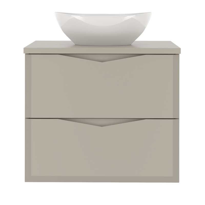 Areke 61mm Single Bathroom Vanity with Ceramic Basin