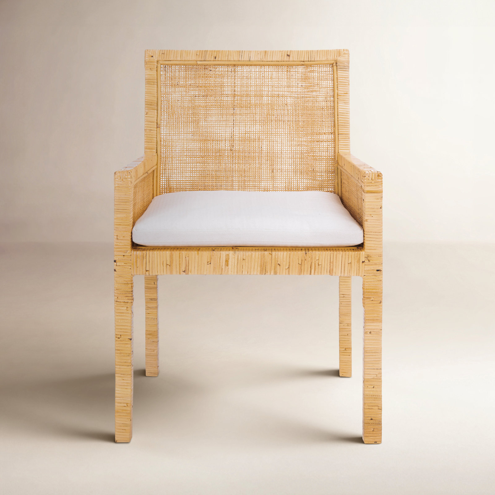 Tenerife Linen Armchair, Natural
