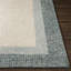 Tapis bleu en laine touffeté à la main Renne-936523064