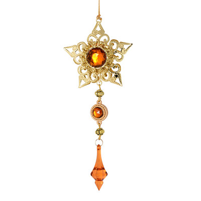 Vickerman Star Ornament 6.5'' Finial Ornament