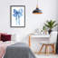 Cadre flottant bleu avec aquarelle, conception par LSR Design Studio-1445069585-1445069590
