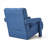 Foram Modern Upholstered Accent Chair With Linen Fabric And A Pillow-1149788857