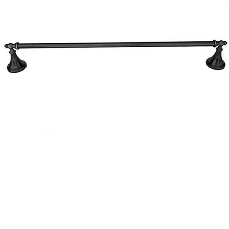 Barre à serviettes murale 24" Annchester, Nickel satiné