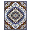 Tapis intérieur / extérieur bleu Kalari Amira-117046097