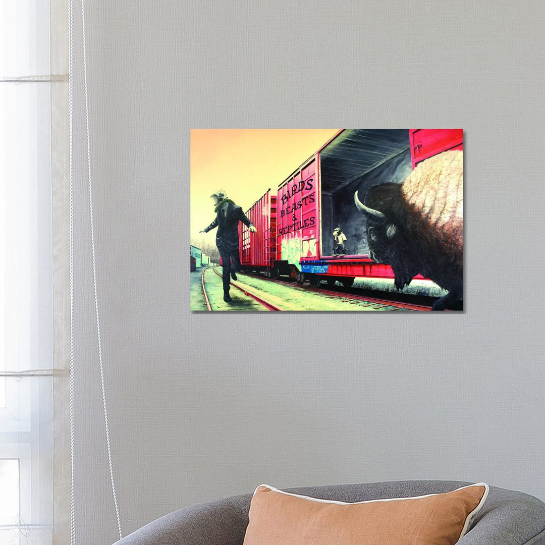 Fell Into It Like A Daydream Or A Fever von Alec Huxley - Gallery-Wrapped Canvas Giclée on Canvas