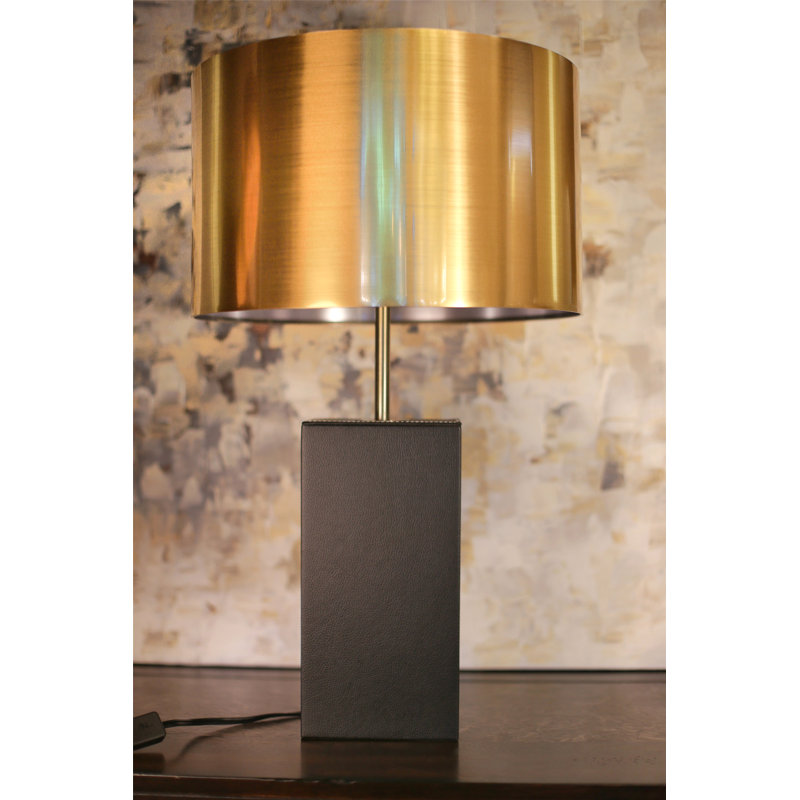 Lampe de table dorée 24 po Crelake