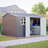 Premium Metal Storage Shed