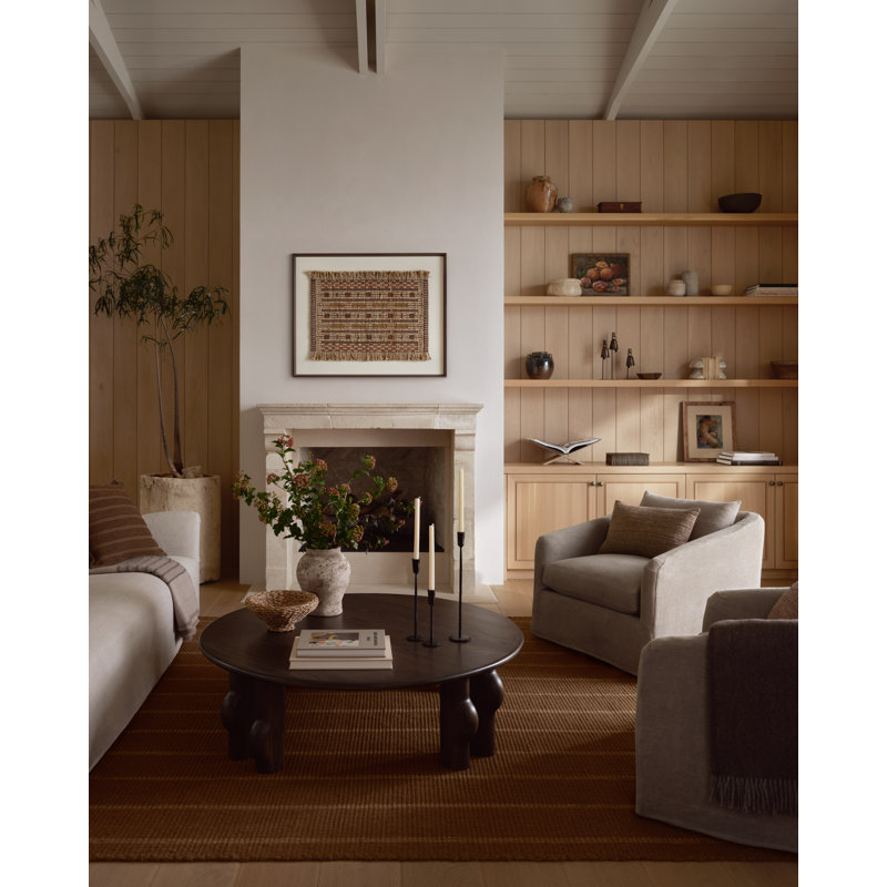 Amber Lewis x Loloi Harlan Mauve / Rose Area Rug, Rectangle 4' x 6'