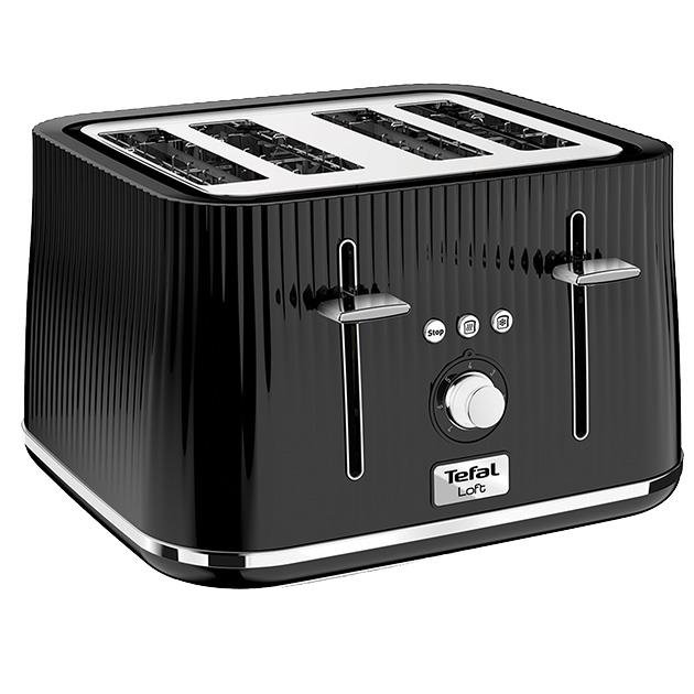 4 Slice Loft Toaster, White