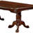 Tarver Elena Dining Table In Brown Cherry Finish