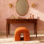 45cm Arched Footstool Large Ottoman-575741829