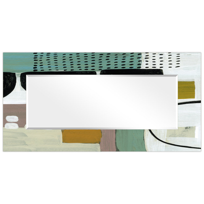 Zolder Glass Flat Mirror, 72" x 36"