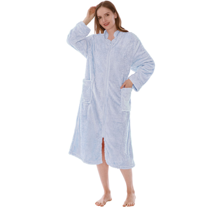 Peignoir Beckon, S, Bleu clair