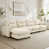 Beige + 4 sièges + 1 fauteuil
