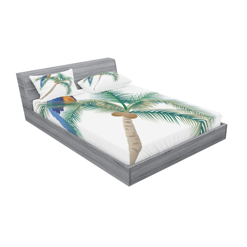 Microfiber Sheet Set, Full Sheet Set with Fitted Sheet