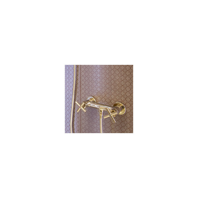 Apollo Double Exposed Shower Valve, Gold