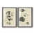 Cadre en papier gris