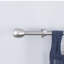Tringle à rideaux simple réglable en métal Vivo-540317391-540317384
