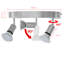 Alayanna 1-Light 60cm Flush Mount