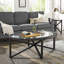 Oval Glass Coffee Table