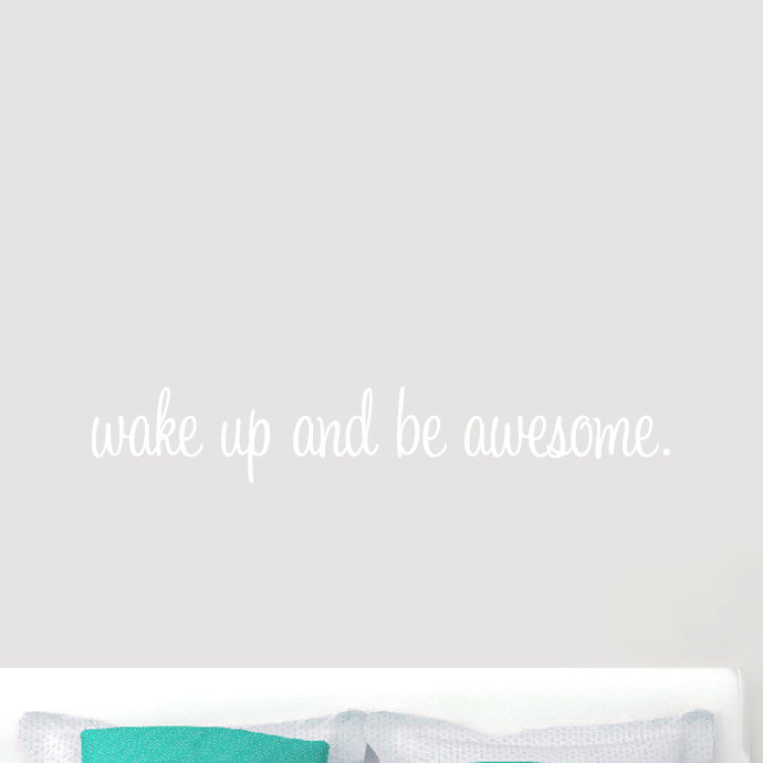Non-Wall Damaging Wall Decal, White