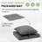 Outdoor 19 x 19 x 3.5 Inch High-Density Foam Cushion Set with Water-Repellent & UV-Resistant Cover for Outdoor Seat-1656903515-1656903512