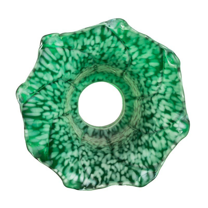 Pond Lily Candelabra Shade, Green