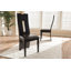 Chaise en bois massif Lytton