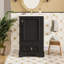Meuble-lavabo de 20 pouces avec lavabo en céramique et plusieurs options de rangement-711043016