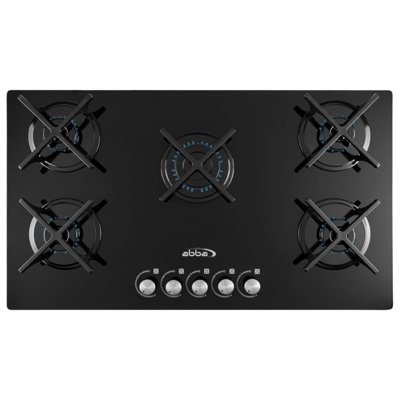 Artesano Iron Works 30" Black Natural Gas 5 Burner Cooktop