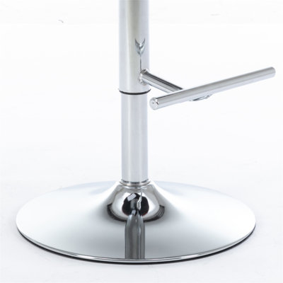 Tabouret de bar pivotant à hauteur réglable Daijiah