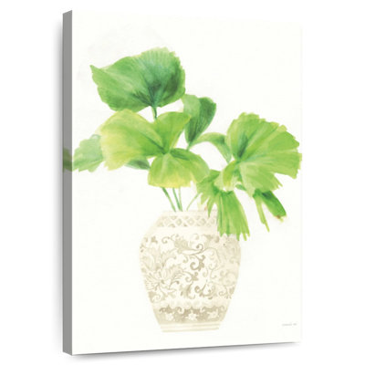 Harnek palm chinoiserie iv crème
