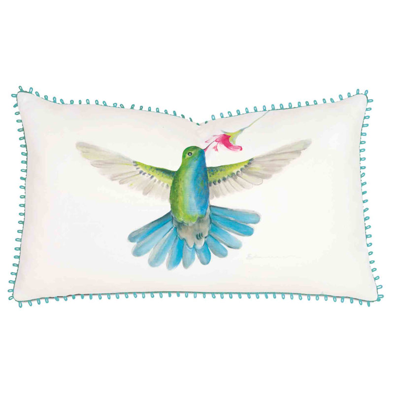 Playa Grande Lumbar Pillow Cover & Insert, Faux down