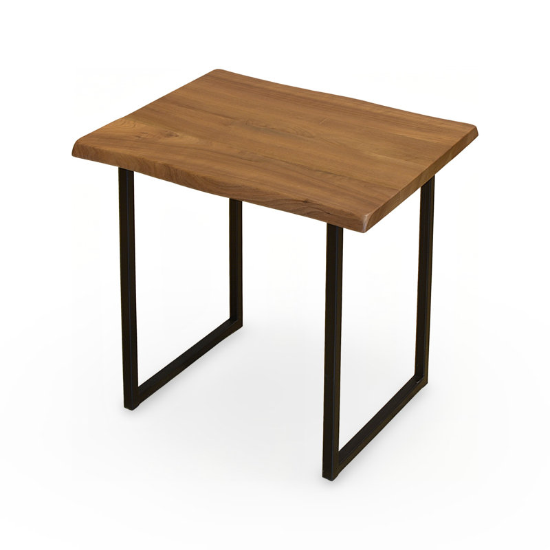 Table de bout Menzel, Bois jaune moyen