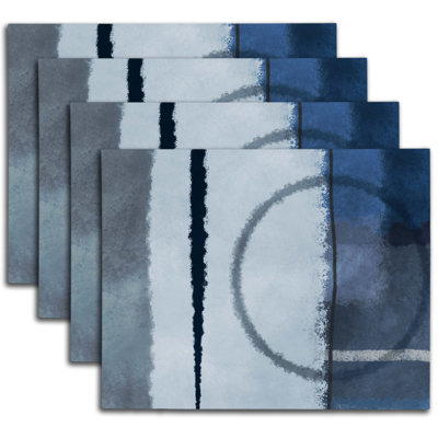 Polyester Abstract Rectangle Placemat