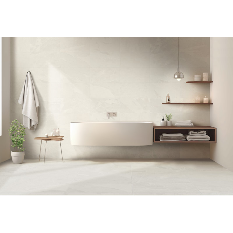Responsibility Ivory 24x24 Matte, Ivory