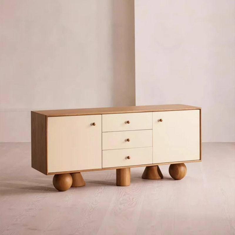 Buffet artistique et tendance, H 31,5 po x l 62,99 po x P 17,72 po