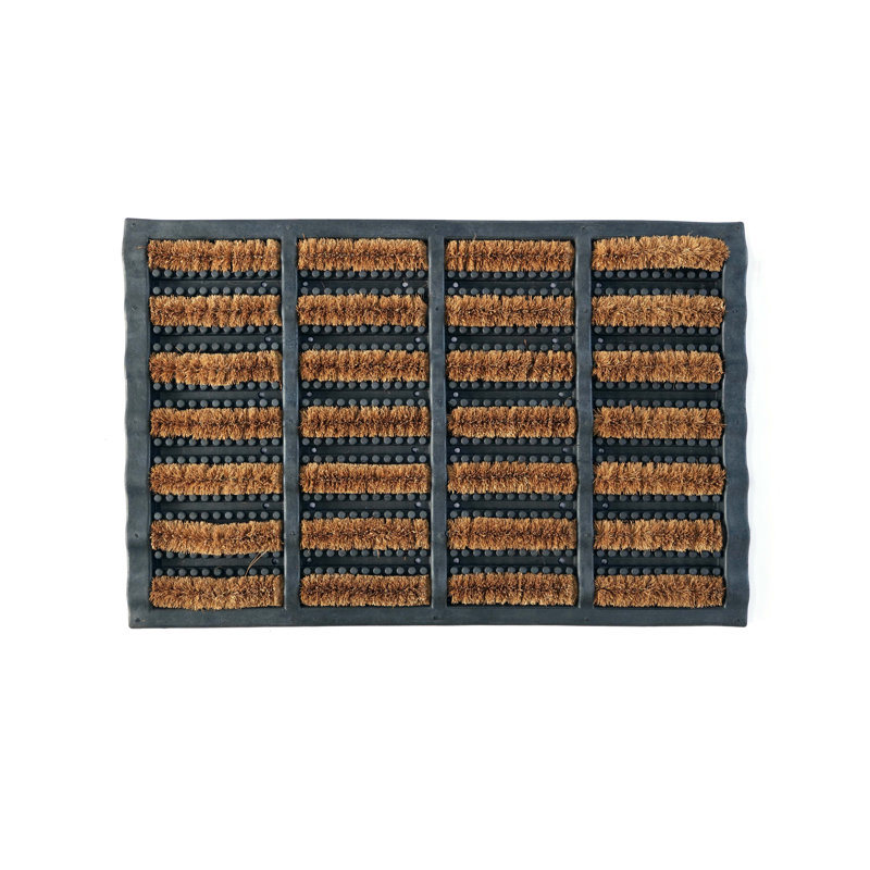Anikesh Non-Slip Striped Porch Doormat