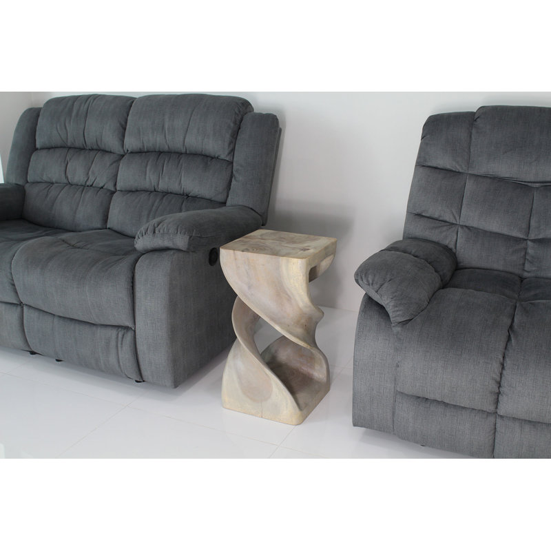 Ensemble de tables de bout Ahliya, Gris, H 23 po x l 12 po x P 12 po