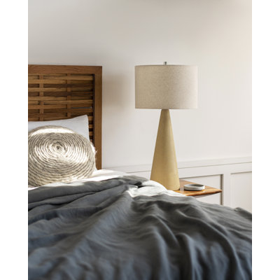 Lampe de table en béton Kecia