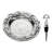 Equestrian Aluminum Round 1 Piece Coaster