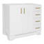 Meuble-lavabo simple en bois massif Freitas-51247906