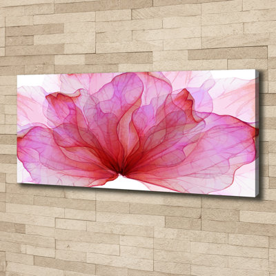 Pink Flower - Wrapped Canvas Print