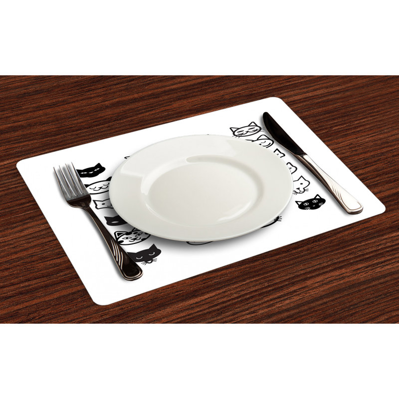 Polyester Animals/Nature Rectangle Placemat