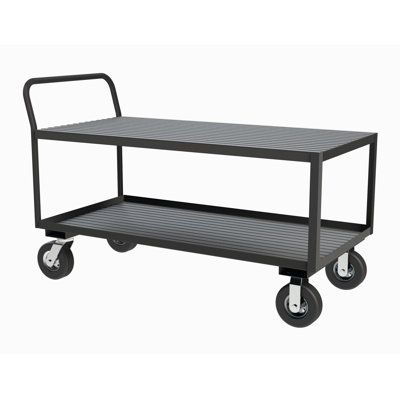 Steel Top Workbench with Wheels
