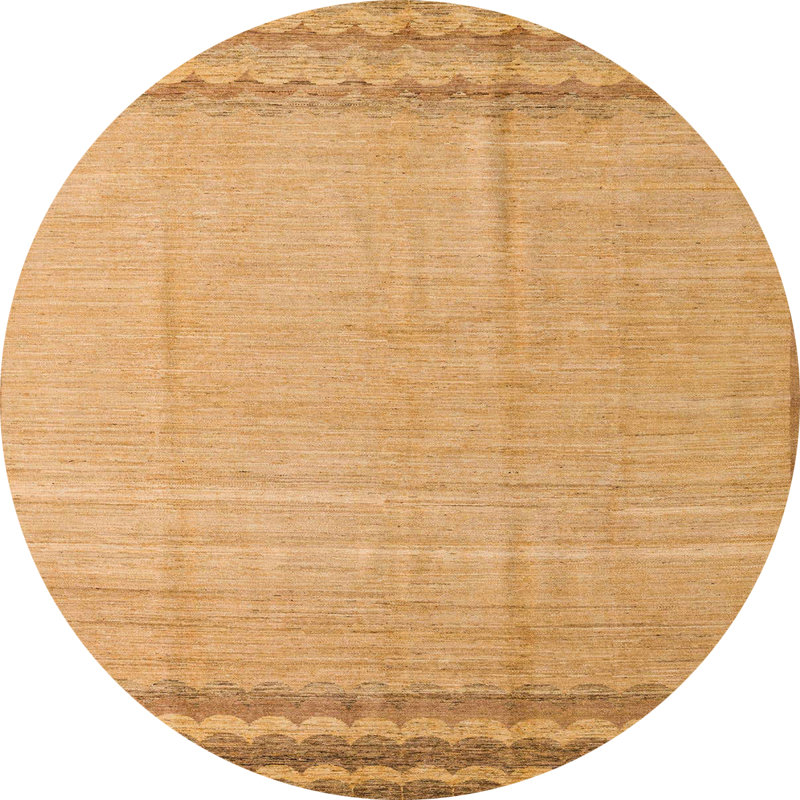Delasia Abstract Indoor Rug, Round 8'