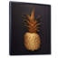 Fruits tropicaux peints en or sur fond noir III - reproduction sur toile-67235966-67235949