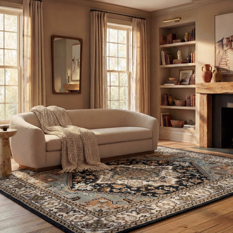 Tapis oriental en laine touffeté à la main Heritage