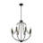 26'' 8-light Modern Classic Candelabra Chandelier Farmhouse Candle Pendant Light For Living Room Dining Room And Entryway-854312370